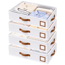 4 Pack Under Bed Storage Containers