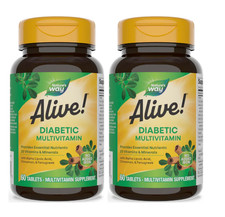 Natures Way Alive! Diabetic Multivitamin 60 t...