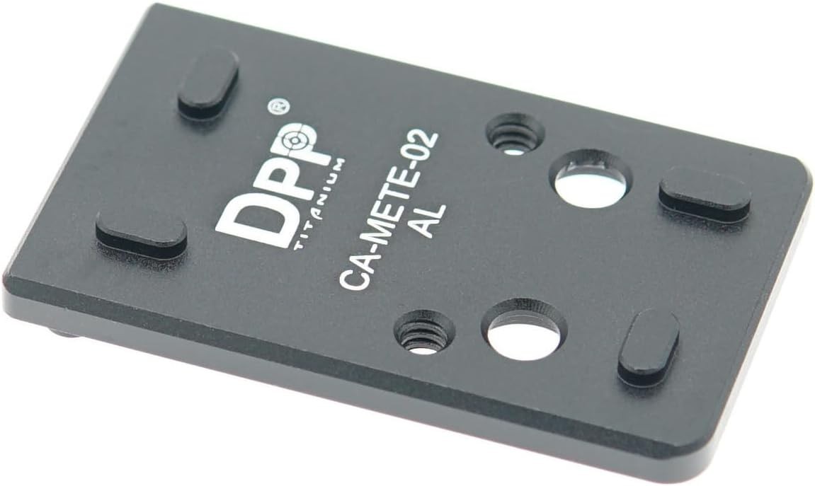 DPP Titanium Adapter Plate for Canik Mete/TTI Optic Ready Holosun
