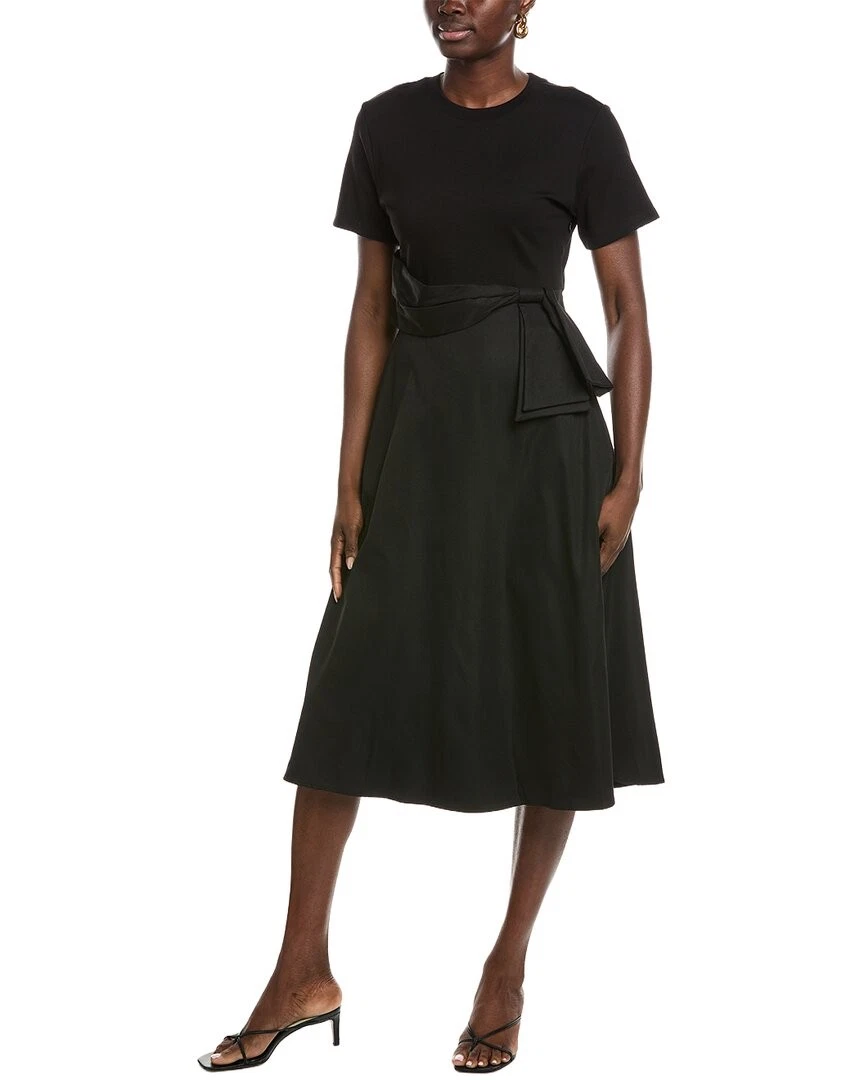 slim fit dress slacks GRACIA MIDI DRESS IN VIVID STRIPE SILK CHIFFON – DE LA VALI OFFICIAL main image 1