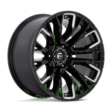 Fuel Off-road D849 Rebar 17x9 1 Gloss Black Milled Wheel 6x114.3 6x4.5 Qty 4