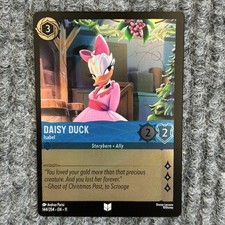 Disney Lorcana Winterspell Daisy Duck Isabel 144/204 Foil