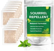 12 Pack Vamoose Natural Rodent Repellent Pouches for Mice Rats Car Engine