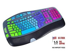 Silicone Keyboard Cover for Logitech K350 MK550 MK570 Wireless Wave Keyboard,