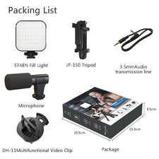 Kit Di Vlogging Portatile Attrezzatura per La Creazione Di Video per Fotocamera 