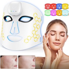 Light Therapy Face Mask 8 Colors LED Photon Anti Wrinkle Acne Skin Rejuvenation