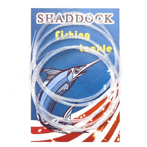 5/10pcs 9FT Fly Fishing Tapered Leader 1/2/3/4/5X Nylon Line Thick End