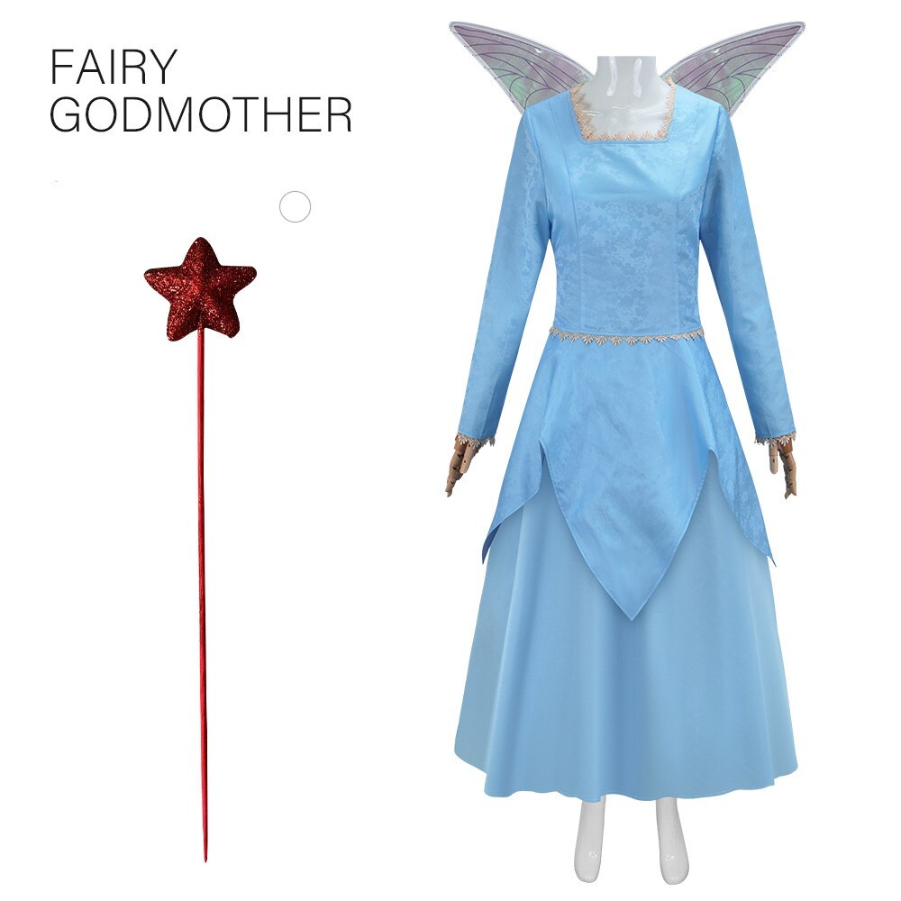 fairy godmother dress Cinderella Fairy Godmother Costume, Fairy Godmother Dress for Adult – CoserZ main image 0