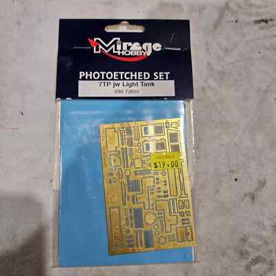Mirage Hobby 030 72601 - 1/72 7TP jw  light Tank photoetched Set new sealed