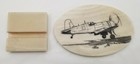 WWII F4U Corsair Fighter Plane Cultured Marble Etching Doug Morrissey US WW2 — photo 7