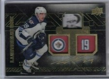 Nicolas Petan 15-16 UD Black Lustrous Ink Rookie Auto /199 Winnipeg Jets