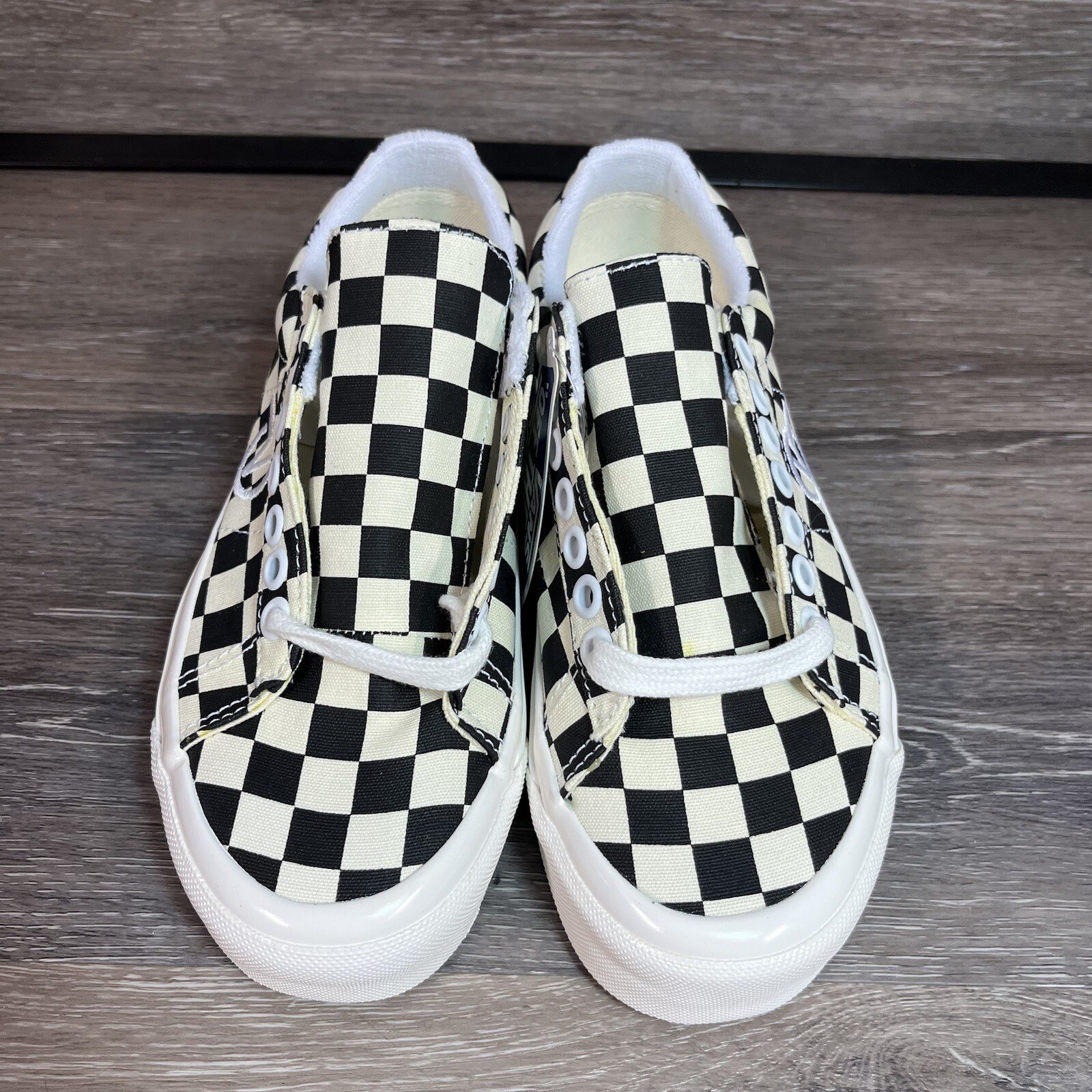 Vans Sid Dx Anaheim Factory Black White Checkerboard Mens 3.5 Womens 5 shoes image 6