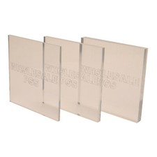 5mm Plastic Acrylic Perspex Crystal Clear Transparent Tough Sheeting Panel