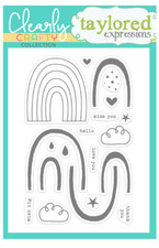 Taylored Expressions BIG RAINBOW Stamp Die Set STAMP JOY 2021