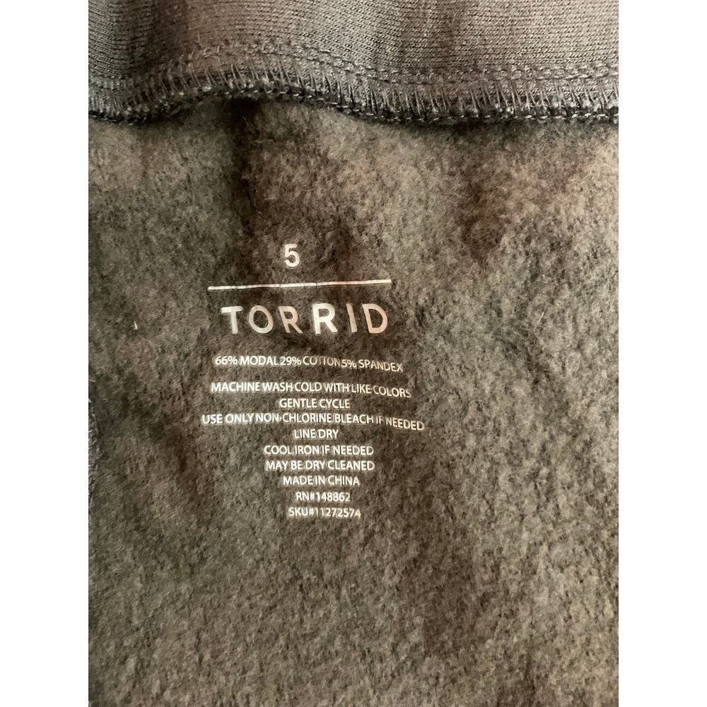 Torrid Plus Size 5X Women's Olive Basic Leggings … - image 3