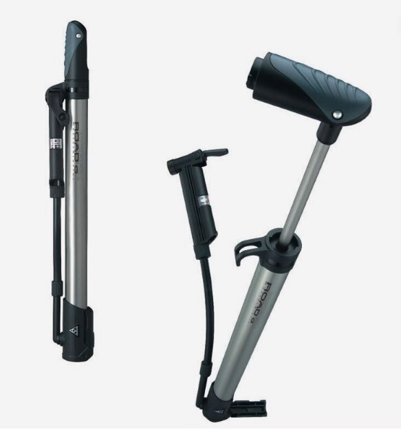 Topeak Road Morph G TRP-3G 160 psi Bike Frame Pump sliver/black