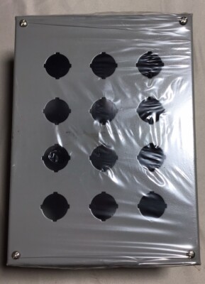 WIEGMAN PBXD-12. 12HOLE ENCLOSURE PBXD12 Extra Deep Enclosure NEW