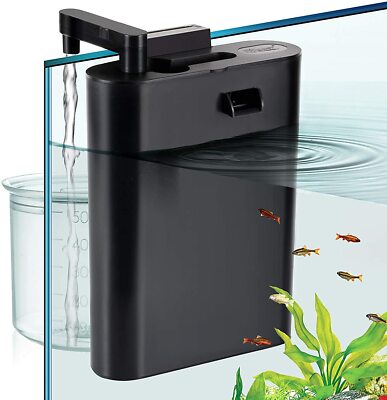 Hygger 3in1 Aquarium Innenfilter Aquarium Wasserwechsler bis 60L