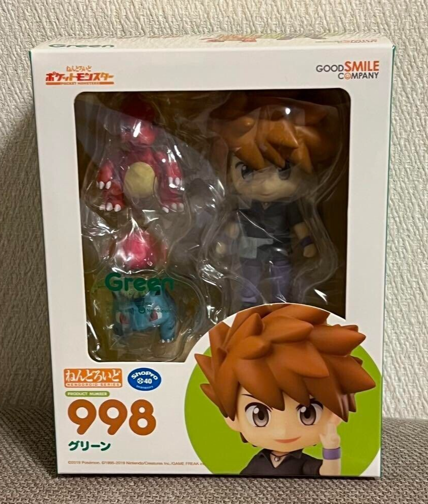 Nendoroid 998 Green Pokémon Good Smile Company Japan NEW | eBay