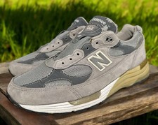 Vintage New Balance 992 Mens 10 2E Suede Grey Sneaker M992GL Made In USA *READ*