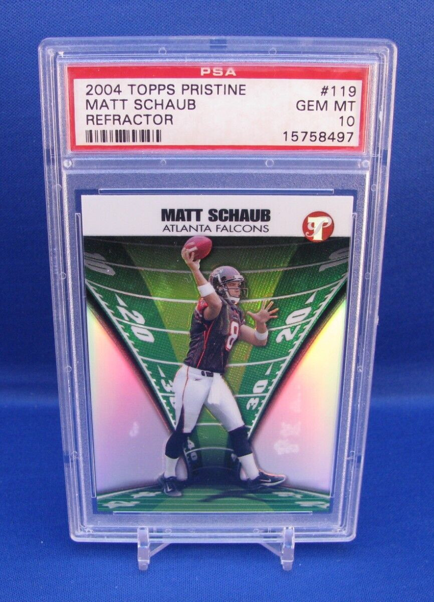 Matt Schaub Topps Pristine #119 Refractor