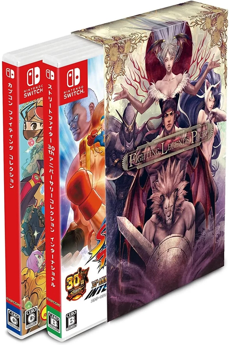 FIGHTING LEGENDS PACK ファイティングレジェンズパック Nintendo Switch FIGHTING LEGENDS PACK CAPCOM 2022 From JAPAN