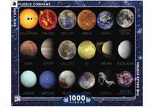 The Solar System 1000 Piece Jigsaw Puzzle NYPC New