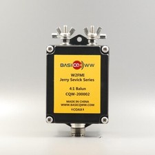 QRP Balun 4:1 200W HF Shortwave Current Antenna Balun 1.8-54MHz 160m -6m