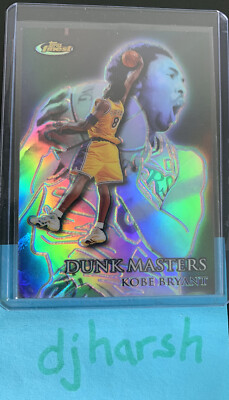 1999-00 Topps Finest Kobe Bryant Dunk Masters REFRACTOR!! 123/150 