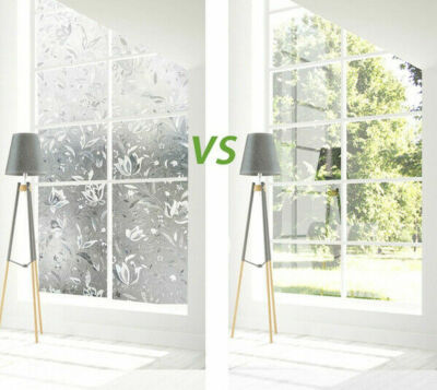 Sichtschutzfolie Milchglasfolie Fensterfolie Fenster Folie Selbstklebend 45,90cm