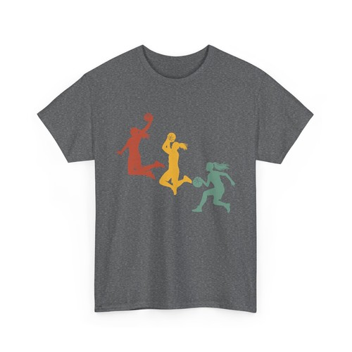 Basketball Player T-shirt, Sports Lovers Basketball Girls Women Vintage Shirt - Picture 6 of 10