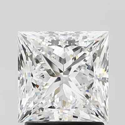 Lab-Grown Loose CVD Diamond 1.5 to 10 mm, D Color, IF Clarity, Square Certified