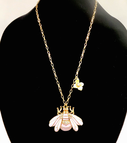 Collier Betsey Johnson Colibri Arc-en-ciel – Pendentif Neuf Avec étiquettes