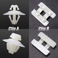 20 Pair Side Moulding Clip Rocker Panel Retainer Fastener For Renault 7703077362