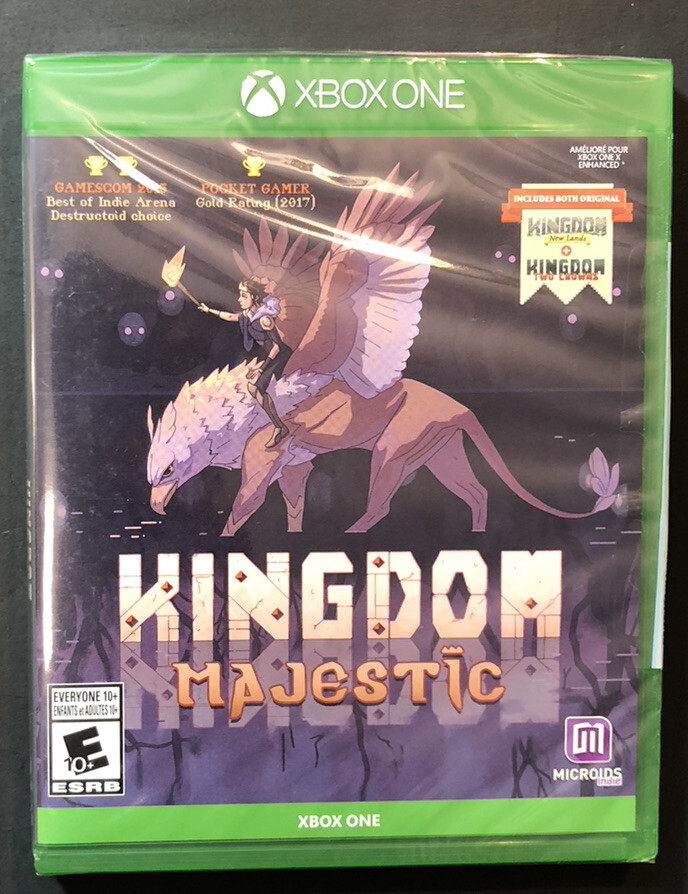 Kingdom Majestic New Lands Two Crowns (XBOX ONE) NEW