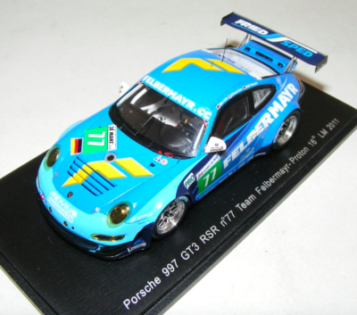 Spark Porsche 997 GT3 RSR n°16 24時間2010 1/43 Spark Porsche 911 GT3 RSR 