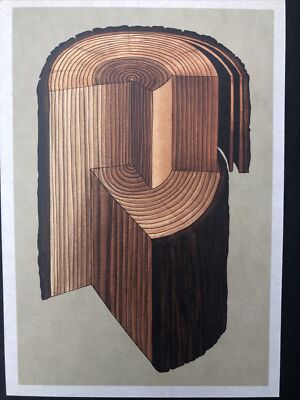 BOTANISCHE KEW GÄRTEN POSTKARTE RIESIGER MAMMUTBAUM PFLANZE BLUME - KATIE SCOTT