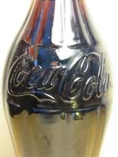 "OPEN HAPPINESS" - Coca Cola Bottle - Early Root Glass Repro