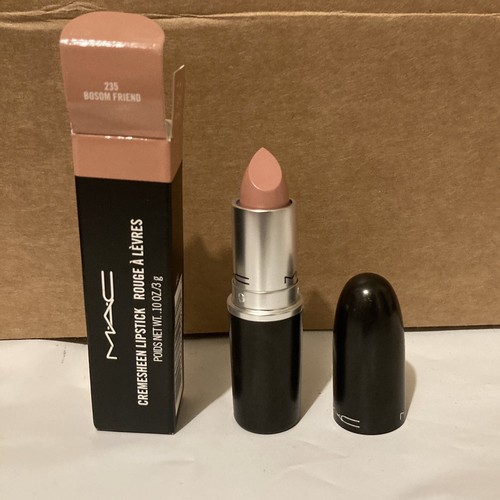 New Mac Cosmetics Cremesheen Full Size Lipstick Bosom Friend NIB