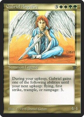 Gabriel Angelfire 1x  MtG ENGLISH Legends LEG SP/NM