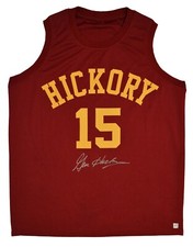 Gene Hackman Autographed Hoosiers Hickory Basketball Jersey ASI Proof