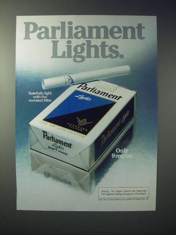 cigarette brands parliament 1979 Parliament Lights Cigarette Ad!