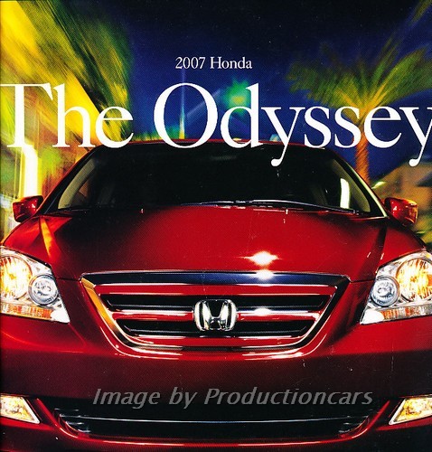 HONDA ODYSSEY カタログ 2007 Honda Odyssey Van 36-page Original Car Sales Brochure Catalog