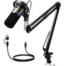 Maono Pd200xs Dynamic Microphone Xlr/usb Dual Mode Dynamic Mic Podcast Mic With