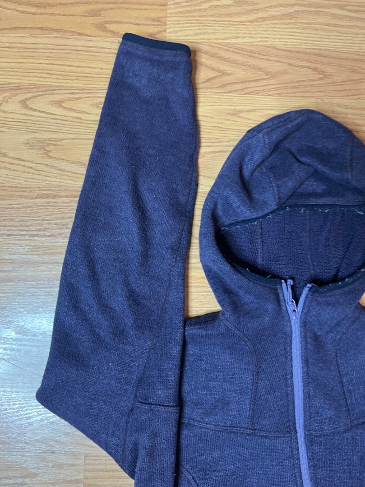 ARC'TERYX Giacca Arcteryx Adulto Medio Viola Coperta Pile Polartec Escursionismo Donna