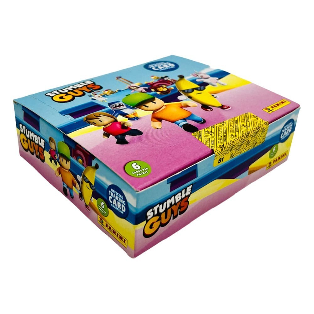 Cartes Stumble Guys présentoir Flow 24 packs à offrir pour anniversaire enfant