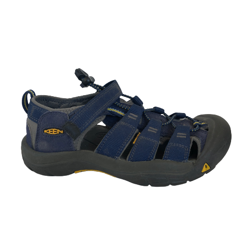 KEEN Newport H2 sandalo bambino ragazzo taglia 3 blu gancio cinturino elastico corda