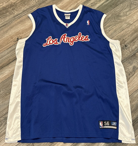 Authentic Reebok Los Angeles Clippers NBA Jersey Men's 56 Pro Cut Blank