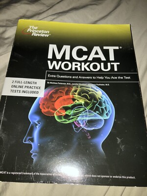 MCAT Workout The Princeton Review MCAT Subject Review /Practice Tests Unopened