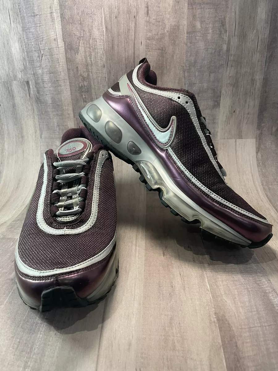 Chaussures de course de sport femme Nike Air Max 360 rouge marron 315410 601